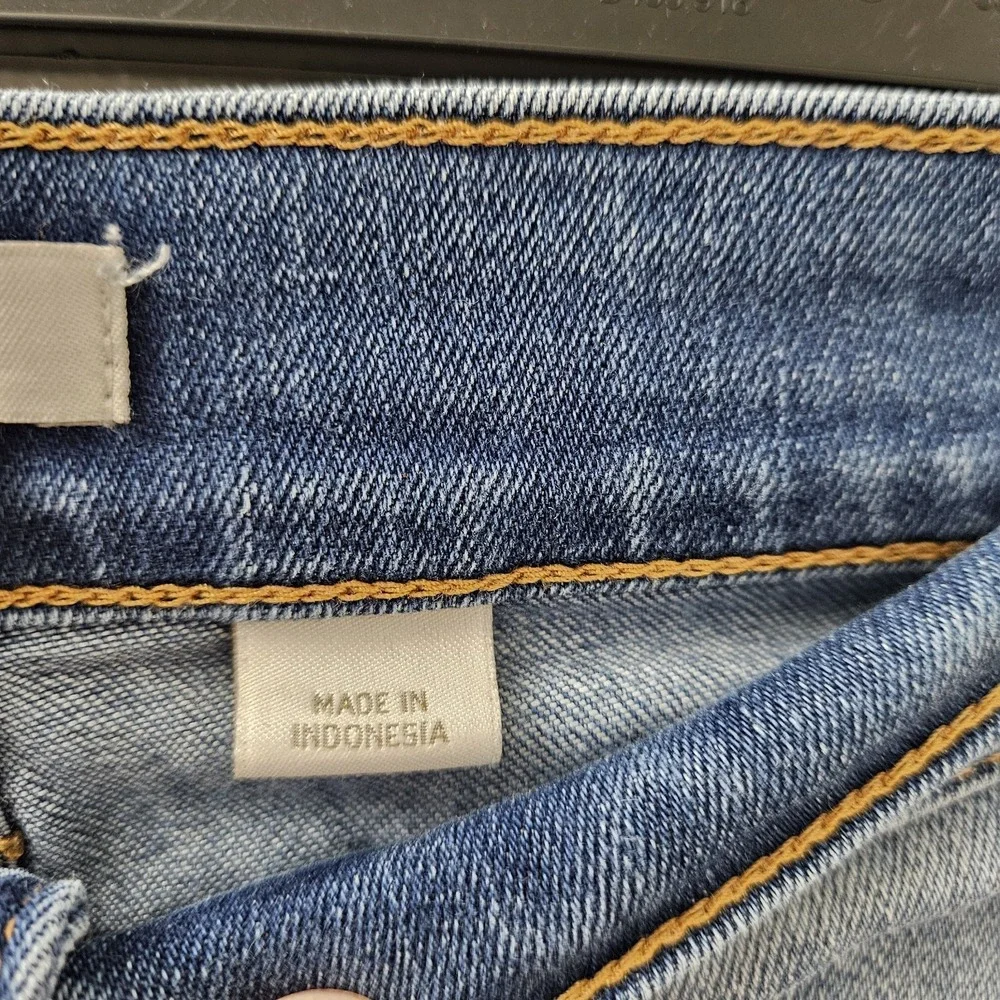 J. Crew Jeans‎ Womens 25/28 Blue Matchstick Straight Denim Cotton Style C9202